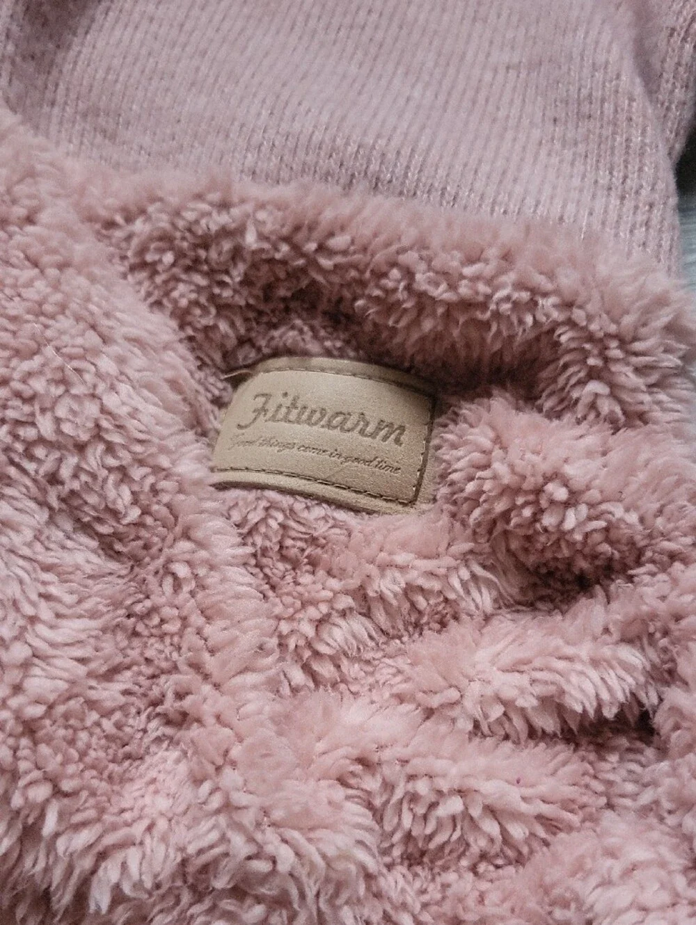 Warm Blush Dog Onesie